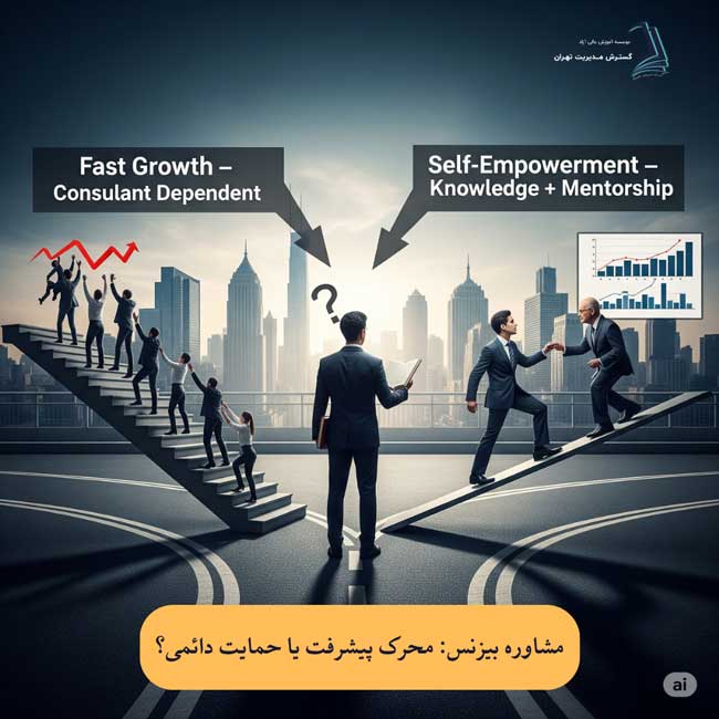 مشاوره بیزنس: تکنیکی برای رشد یا تکیه‌گاه همیشگی؟