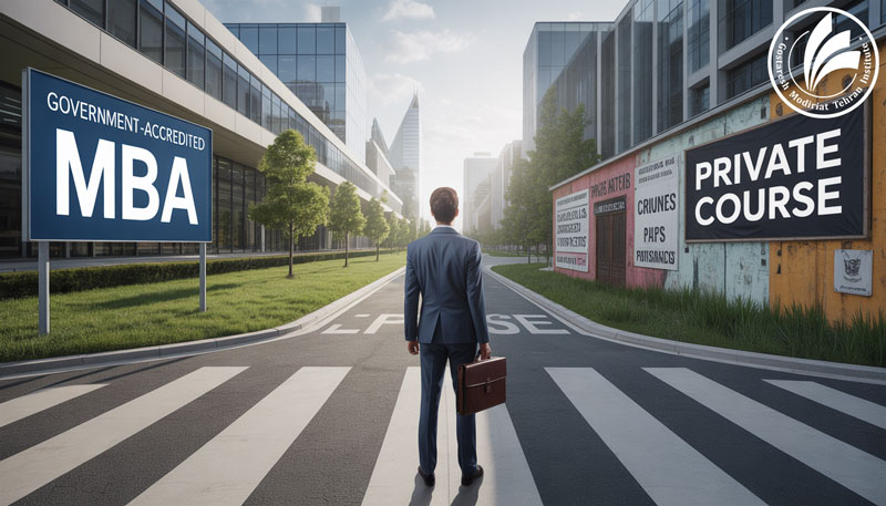 فرق مدرک MBAوزارت علوم با موسسات آزاد چیه